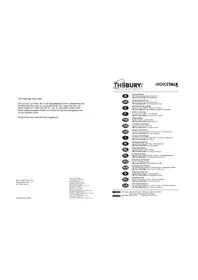 Notice Bury UNI VOICETALK DSP Kit d'encastrement