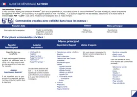 Notice Bury AD 9060 Kit d'encastrement