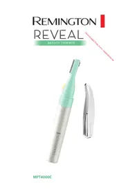 Notice REMINGTON MPT4000C Grooming set