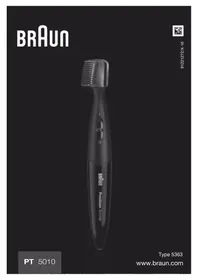 Notice BRAUN PT5010 набір для догляду