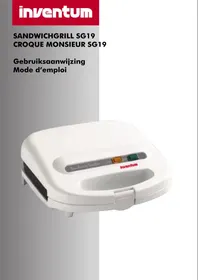 Notice INVENTUM SG19 Pince pour croque monsieur
