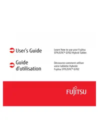 Notice FUJITSU STYLISTIC Q702 Tablet