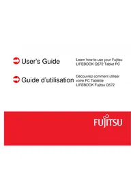 Notice FUJITSU STYLISTIC Q572 Tablet