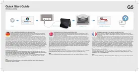 Notice TERRATEC G5 VISTA Logiciel audio et/ou vidéo