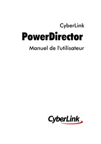 Notice CYBERLINK POWERDIRECTOR 11 Audio and/or video software