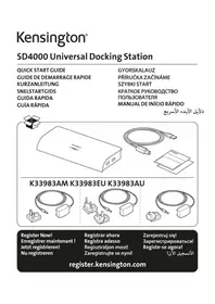 Notice KENSINGTON SD4000 Autres accessoires informatique