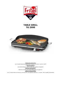 Notice FRITEL TG 2990 Barbecue