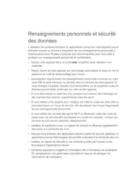 Notice HUAWEI HONOUR Smartphone