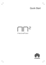 Notice HUAWEI MEDIAPAD M2 10.1 Tablet