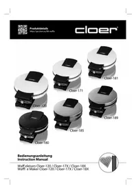 Notice Cloer 171 Aparelho para fondue, raclette e wok