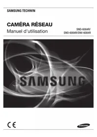 Notice SAMSUNG SNO6084RP Caméra de surveillance