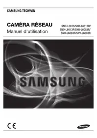 Notice SAMSUNG SNDL6012P Caméra de surveillance