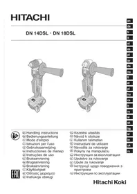 Notice HITACHI DN18DSL (BASIC ) Boremaskin