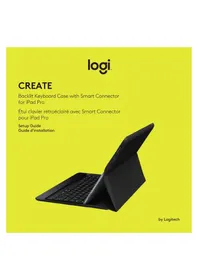 Notice LOGITECH CREATE IPAD PRO KEYBOARD CASE Clavier de jeu