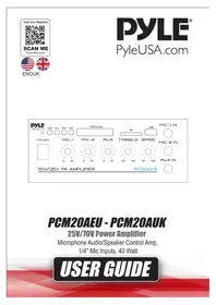 Notice Pyle PCM20A Receiver