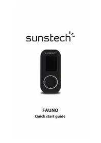 Notice Sunstech FAUNO Reproductor de mp3