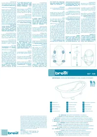 Notice Brevi 547 Baignoire pour bébé