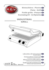 Notice RGV INDUSTRIAL GRILL Barbecue