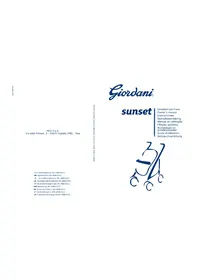 Notice Giordani SUNSET Poussette