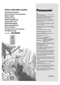 PANASONIC SBWA50 - Enceinte