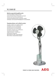 Notice AEG VL 5569 LB Ventilador