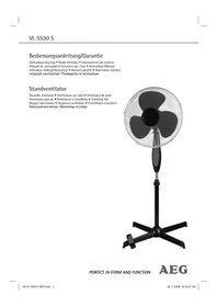Notice AEG VL 5530 S Ventilador