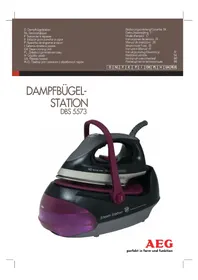 Notice AEG DBS 5573 Bügeleisen