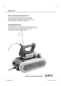 Notice AEG DBS 5532 Bügeleisen