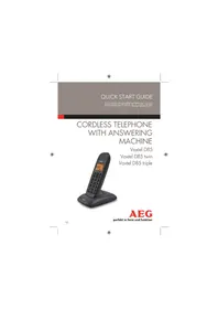 AEG Voxtel D85 triple - Telefono senza fili