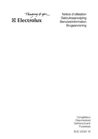 ELECTROLUX EUC 25391 - Vriezer