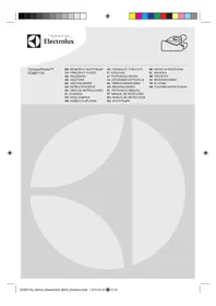 Notice ELECTROLUX COMPACTPOWER EDBS7135 ütü