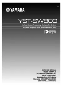 YAMAHA YSTSW800 - Subwoofer
