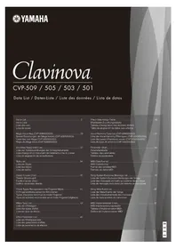YAMAHA Clavinova CVP505PM - Digital piano