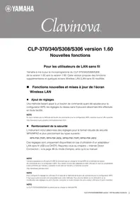 YAMAHA Clavinova CLPS308PE - Piano numérique