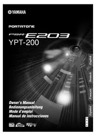 YAMAHA YPT200 - Clavier