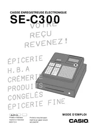 CASIO SEC300 - Caisse