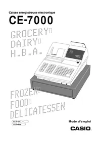 CASIO CE7000 - Caisse
