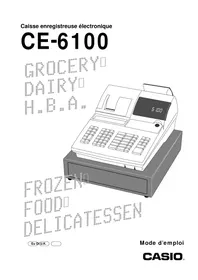 CASIO CE6100 - Caisse