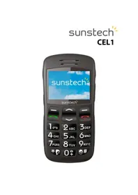 Notice Sunstech CEL1 Téléphone mobile
