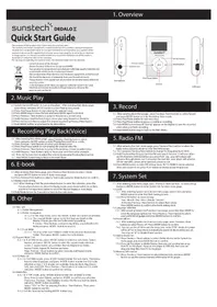 Notice Sunstech DEDALO II Lecteur mp3
