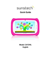 Notice Sunstech CA7CHIL Tableta