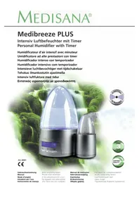 Notice MEDISANA MEDIBREEZE PLUS Luftreiniger