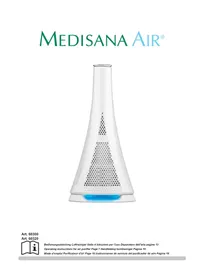 Notice MEDISANA AIR 60300 Luftreiniger