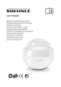 Notice SOEHNLE AIRFRESH 68040 Увлажнитель