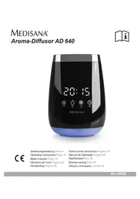 Notice MEDISANA AD 640 Humidificateur