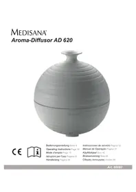 Notice MEDISANA AD 620 Humidificateur