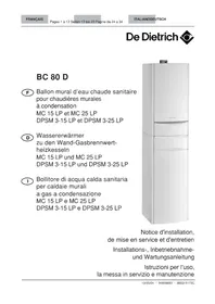 BC 80 D DE DIETRICH