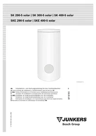 Notice Junkers SK 4005 SOLAR Ketel