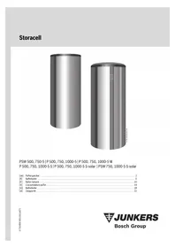 Notice Junkers PSW 7505 Ketel