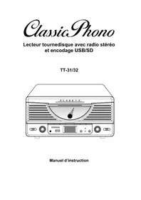 Notice Axxion TT31 Platine_disque